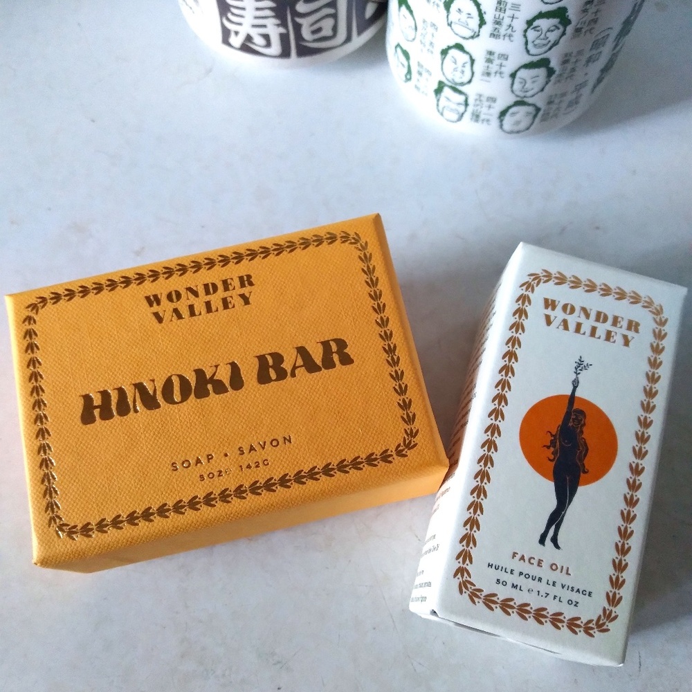 Wonder Valley Hinoki Bar 5oz, brand new, unopened